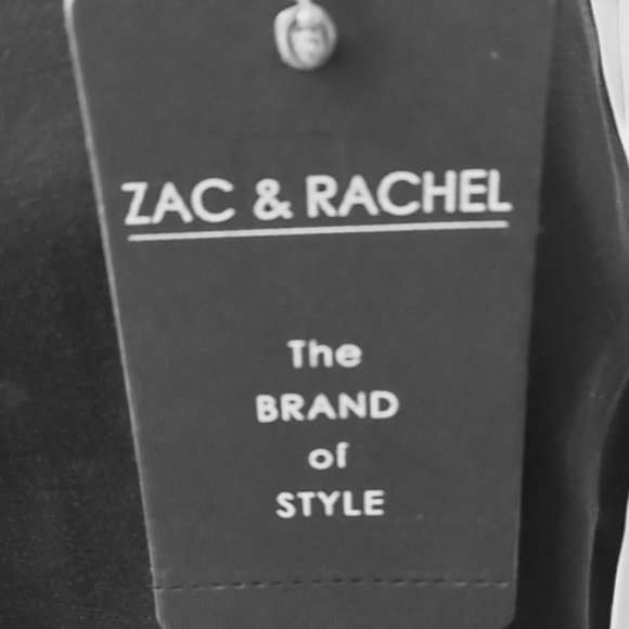 Zac & Rachel Black Slim Crop Pants Size 6 NWT - Picture 6 of 7